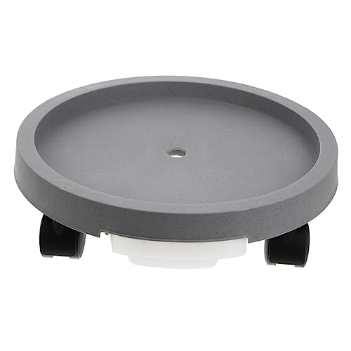 Milisten Blumenkübel Untersetzer mit Wasserablauf Robuster Blumentopf Tray Durchmesser für Garten und Innenbereich Verhindert Wasser und Erdablauf von Milisten
