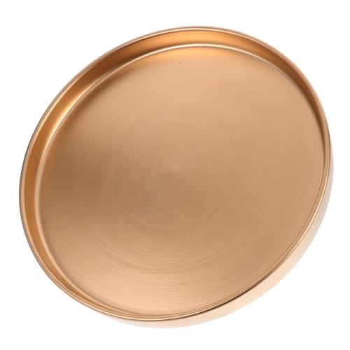 Milisten Goldene Keramiksaucer Für Pflanzen Rundes Wasserauffangtablett Für Blumentöpfe Multifunktional Langlebig Für Zimmerpflanzen Und Haustiere Milisten Goldene Keramiksaucer Für Pflanzen Rundes Wasserauffangtablett Für Blumentöpfe Multifunktional Langlebig Für Zimmerpflanzen Und Haustiere von Milisten