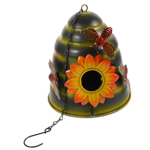 Milisten Box Eisen Biene Ornament Vogel Nistplatz Dekoration Hängen Nest Park Ornament Kleine Fütterung Nest Metall Milisten Box Eisen Biene Ornament Vogel Nistplatz Dekoration Hängen Nest Park Ornament Kleine Fütterung Nest Metall von Milisten
