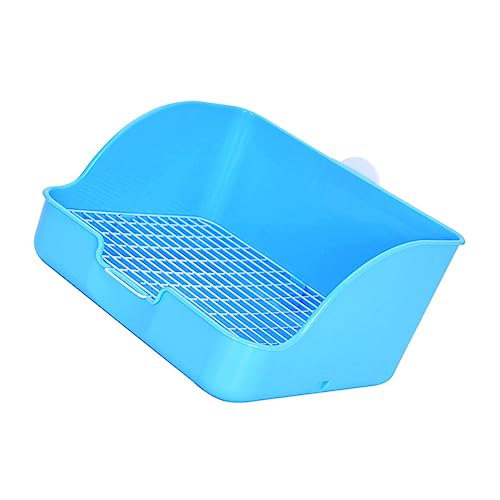 Milisten Box mit Netzdesign Rechteckige Hamster Toilette für Große für Meerschweinchen und Nerze zu Reinigen und Langlebig von Milisten