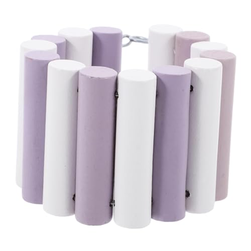 Milisten Chinchilla Suspension Bridge Hamsterspielzeug Hamster-hängebrücke Hölzern Violet Milisten Chinchilla Suspension Bridge Hamsterspielzeug Hamster-hängebrücke Hölzern Violet von Milisten