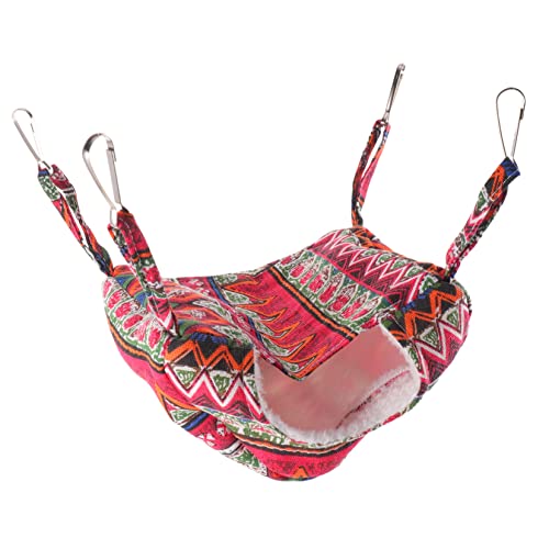 Milisten Hängematte Für Hamster Und Chinchillas Bequeme Und Atmungsaktive Schlafgelegenheit Für Nager Tragbare Hängeleuchte Mit Langlebigem Design Für Meerschweinchen Und Kleine Haustiere z Milisten Hängematte Für Hamster Und Chinchillas Bequeme Und Atmungsaktive Schlafgelegenheit Für Nager Tragbare Hängeleuchte Mit Langlebigem Design Für Meerschweinchen Und Kleine Haustiere z von Milisten