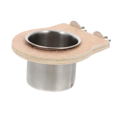 Milisten Edelstahl Papageien Futternapf Wassernapf für Vogelkäfig Vielseitige Futter Trinkschale Langlebig Leicht zu Reinigen Modernes Design Geeignet für Wellensittiche und Papageien Milisten Edelstahl Papageien Futternapf Wassernapf für Vogelkäfig Vielseitige Futter Trinkschale Langlebig Leicht zu Reinigen Modernes Design Geeignet für Wellensittiche und Papageien von Milisten