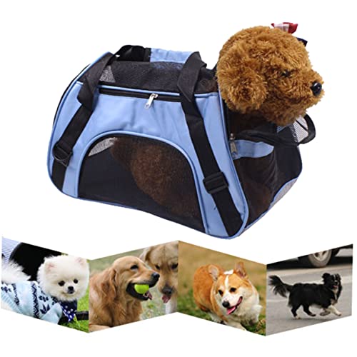 Milisten Faltbarer Haustierträger Rucksack für Hunde und Katzen Atmungsaktive Tragetasche mit Sicherheitsreißverschluss S Blau für Outdoor Reisen Milisten Faltbarer Haustierträger Rucksack für Hunde und Katzen Atmungsaktive Tragetasche mit Sicherheitsreißverschluss S Blau für Outdoor Reisen von Milisten