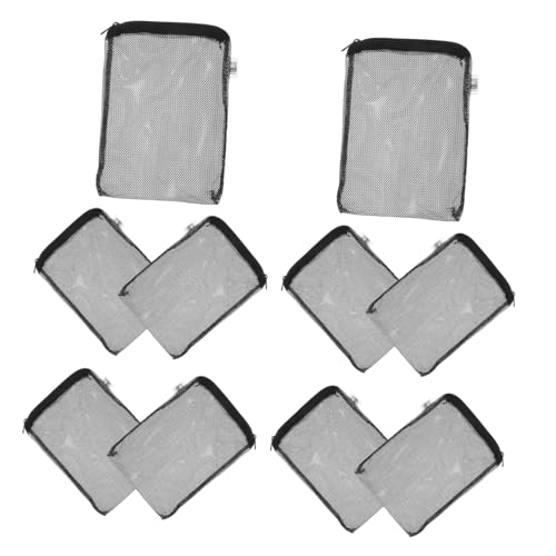 Milisten 10 Pack Taschen Mesh Media Filter Mit Zipper Fisch Tank Filtration Media Taschen Schwarz Milisten 10 Pack Taschen Mesh Media Filter Mit Zipper Fisch Tank Filtration Media Taschen Schwarz von Milisten