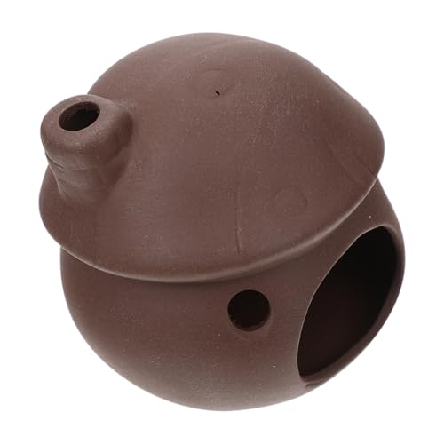 Milisten Aquarium Hideaway Rock Decor Für Fische Garnelen Pilz Höhle Cichlid Tank Ornament von Milisten