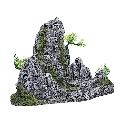 Milisten Realistische Steingartenstatue Aus Kunstharz für Aquarien Lebensechte Dekoration für Aquarien. Milisten Realistische Steingartenstatue Aus Kunstharz für Aquarien Lebensechte Dekoration für Aquarien. von Milisten