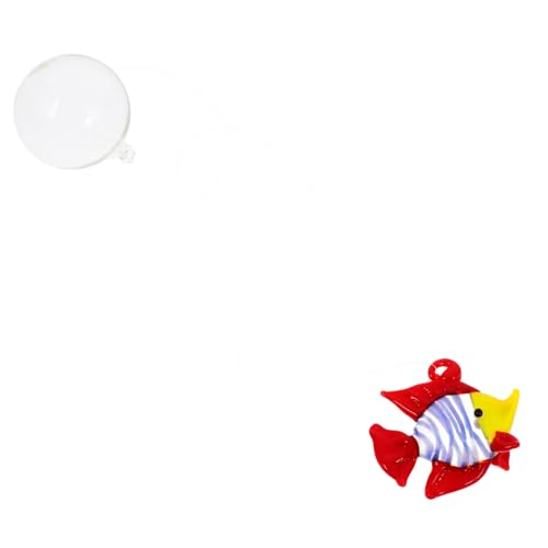 Milisten Aquarium-Dekoration Aus Glas Miniatur-Aquarium-Ornamente Schwimmende Dekoration Aquarium Glas Aquarium- Wasser-dekorationsset Milisten Aquarium-Dekoration Aus Glas Miniatur-Aquarium-Ornamente Schwimmende Dekoration Aquarium Glas Aquarium- Wasser-dekorationsset von Milisten