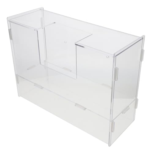 Milisten Futterautomat für Haustiere Hasenheuhalter Hasenfütterungsrinne Hasenheuspender Kaninchenfutter für Käfige Hasenhalter Futterrinne für Kaninchen Hamsterbehälter Acryl Transparent Milisten Futterautomat für Haustiere Hasenheuhalter Hasenfütterungsrinne Hasenheuspender Kaninchenfutter für Käfige Hasenhalter Futterrinne für Kaninchen Hamsterbehälter Acryl Transparent von Milisten
