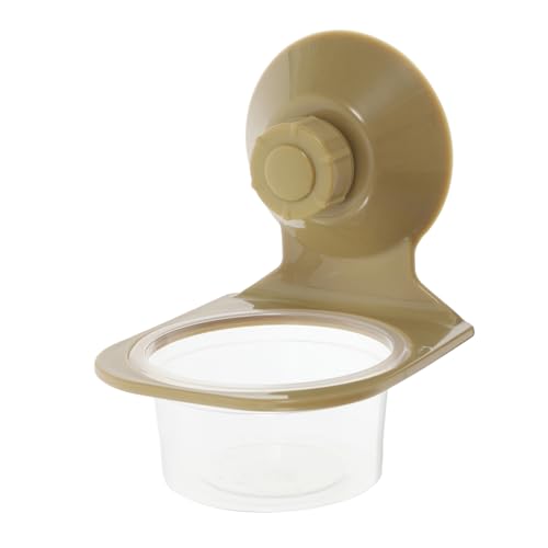 Milisten Futternapf für Schildkröten Chamäleon-Futterbecher Gecko-Bot Trinkwasser Einer Accessoires für Bartagamen Wassernapf für Reptilien Abs Light Brown Milisten Futternapf für Schildkröten Chamäleon-Futterbecher Gecko-Bot Trinkwasser Einer Accessoires für Bartagamen Wassernapf für Reptilien Abs Light Brown von Milisten
