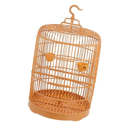 Milisten Vogelkäfig Aus Kunststoff Zum Aufhängen Vogelkäfig Für Vögel Kleine Haustiere Dekoratives Vogelnest-Display Milisten Vogelkäfig Aus Kunststoff Zum Aufhängen Vogelkäfig Für Vögel Kleine Haustiere Dekoratives Vogelnest-Display von Milisten