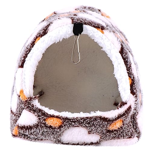 Milisten Hängende Hamsterbett Hängematte für Kleine Haustiere Warmes und Bequemes Schlafnest mit Kleiderbügel für Hamster Ratten und Meerschweinchen für Gemütliche Ruhepausen Milisten Hängende Hamsterbett Hängematte für Kleine Haustiere Warmes und Bequemes Schlafnest mit Kleiderbügel für Hamster Ratten und Meerschweinchen für Gemütliche Ruhepausen von Milisten
