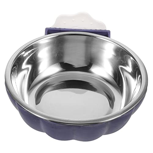 Milisten Hängender Futternapf für Hunde und Katzen Automatischer Wasserspender für Hunde und Katzen Abnehmbarer Napf Stabiles Design Größe von Milisten