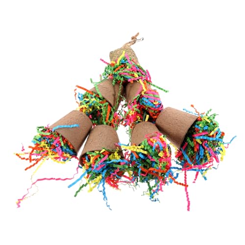 Milisten Papagei Langeweile Relief Spielzeug Vogel Kauen Spielzeug Vogel Zerkleinern Kauen Hängen Zubehör Milisten Papagei Langeweile Relief Spielzeug Vogel Kauen Spielzeug Vogel Zerkleinern Kauen Hängen Zubehör von Milisten