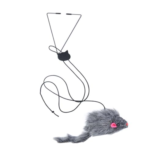 Milisten Hängendes Interaktives Katzenspielzeug Katzenangel mit Robustem Design und Vielseitigen Spielmöglichkeiten für Katzen und Langeweile für Drinnen von Milisten