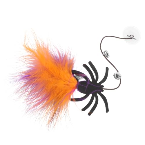 Milisten Hängendes Katzenspielzeug für Türrahmen Interaktives Halloween Stil mit Kleinen Spinnen Kompaktes Teaser zur Aktivierung Jagdinstinkte für Lebhafte Katzen und Haustierbesitzer Milisten Hängendes Katzenspielzeug für Türrahmen Interaktives Halloween Stil mit Kleinen Spinnen Kompaktes Teaser zur Aktivierung Jagdinstinkte für Lebhafte Katzen und Haustierbesitzer von Milisten