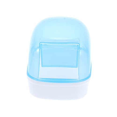 Milisten Hamster Badewanne aus Kunststoff Badeschale für Kleintiere Sauna Toilette für Hamster Zwerghamster und Mäuse Helle Farben Strapazierfähig Offenes Design für Sicheren von Milisten