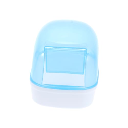 Milisten Hamster Badezimmer Badewanne aus Kunststoff Niedliche Sauna Toilette für Kleine Tiere Geeignet für Hamster Meerschweinchen und Mäuse Zufällige Farben Langlebig und Zufällige Farbe von Milisten