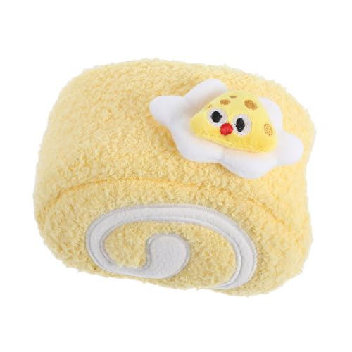 Milisten Cute Roll Hamster Nest Warmes Und Gemütliches Versteck Für Kleintiere Für Winter Aus Baumwolle Multifunktionale Hängematte Und Schlafplatz Für Hamster Und Chinchillas von Milisten