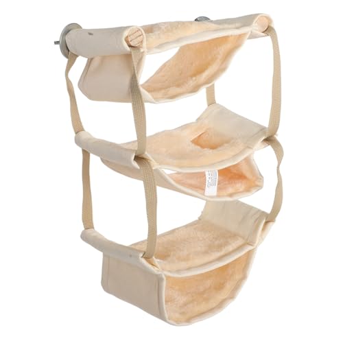 Milisten Warmes Betthaus Käfignest Hängematte Für Kleintiere Meerschweinchen- Und Hamsterbett Mit Austauschbaren Schichten Stoffband Milisten Warmes Betthaus Käfignest Hängematte Für Kleintiere Meerschweinchen- Und Hamsterbett Mit Austauschbaren Schichten Stoffband von Milisten