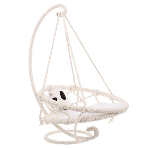 Milisten Hängematte Hängematte Spielzeug Kreatives Haustier-hängemattenhaus für Hamster Chinchilla Rattenkäfig Ornament von Milisten