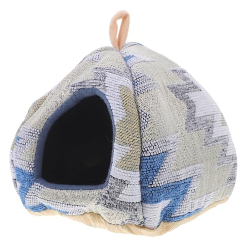 Milisten Hamster Hängematte aus Beheizbares Hängesofa für Kleintiere Geeignet für Hamsterkäfige Winterbett für Chinchillas und Andere Haustiere Großes Design für und von Milisten