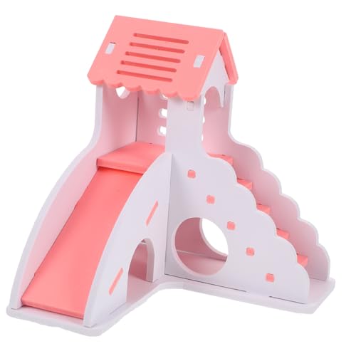Milisten Hamster- Hamster hamsterspielzeug Hamster Käfigzubehör Hamster Nagerhaus Papageienleiter Einstreu für Hamster Welpe Haustierfarbenes Nest Heimtierbedarf PVC Rosa Milisten Hamster- Hamster hamsterspielzeug Hamster Käfigzubehör Hamster Nagerhaus Papageienleiter Einstreu für Hamster Welpe Haustierfarbenes Nest Heimtierbedarf PVC Rosa von Milisten