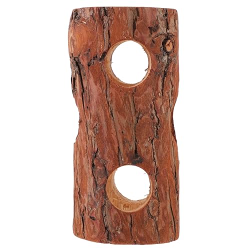 Milisten Trauriges Hamsterspielzeug Hamster-Log-versteck Meerschweinchen-versteck Röhre Aus Holz Unterschlupf Tier-spielhaus Milisten Trauriges Hamsterspielzeug Hamster-Log-versteck Meerschweinchen-versteck Röhre Aus Holz Unterschlupf Tier-spielhaus von Milisten
