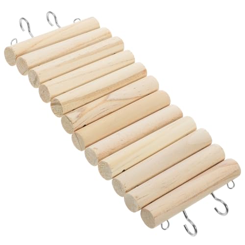 Milisten Hamster Holzleiter Multifunktionale Kletterleiter Und Zaun Für Kleine Haustiere Sicheres Naturholz Zur Stressbewältigung Und Zahnpflege Milisten Hamster Holzleiter Multifunktionale Kletterleiter Und Zaun Für Kleine Haustiere Sicheres Naturholz Zur Stressbewältigung Und Zahnpflege von Milisten