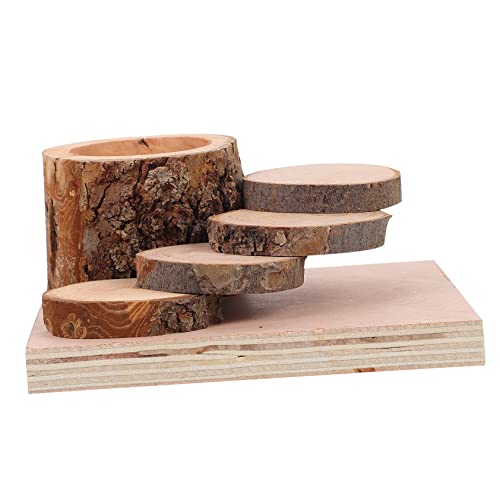 Milisten Hamster Holzspielzeug mit Futter Schale Kletterplattform für Kleintiere für Hamster Meerschweinchen und Andere Kleine Haustiere Milisten Hamster Holzspielzeug mit Futter Schale Kletterplattform für Kleintiere für Hamster Meerschweinchen und Andere Kleine Haustiere von Milisten