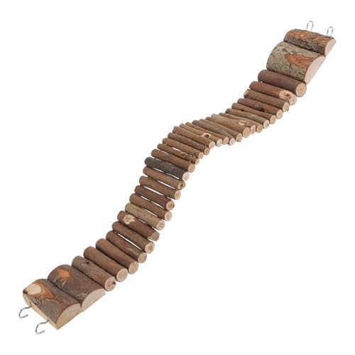 Milisten Hamster Kauspielzeug Holzleiter Flexible Hängende Brücke Für Kleine Haustiere Sicheres Und Ungiftiges Für Hamster Und Andere Kleintiere Milisten Hamster Kauspielzeug Holzleiter Flexible Hängende Brücke Für Kleine Haustiere Sicheres Und Ungiftiges Für Hamster Und Andere Kleintiere von Milisten