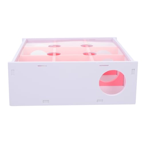 Milisten Hamster Labyrinth Spielzeug Haustier Spielzeug für Kleintiere Interaktives Trainingsspielzeug mit Tunnel und Röhren für Hamster Meerschweinchen und Mäuse von Milisten
