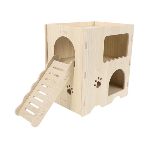 Milisten Hamster Massivholzhaus Häuser Versteckt Hamsterhaus Nest Hütte Hamsterspielzeug Klein Drinnen Leiter Verstecken Stall Hamsterversteck Hamster-aktivitätsspielzeug Beige Milisten Hamster Massivholzhaus Häuser Versteckt Hamsterhaus Nest Hütte Hamsterspielzeug Klein Drinnen Leiter Verstecken Stall Hamsterversteck Hamster-aktivitätsspielzeug Beige von Milisten