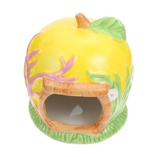 Milisten Hamster Box Dekorative Keramik Nest Meerschweinchen Schlafen Bett Lebensraum Versteck Burg Cool Milisten Hamster Box Dekorative Keramik Nest Meerschweinchen Schlafen Bett Lebensraum Versteck Burg Cool von Milisten