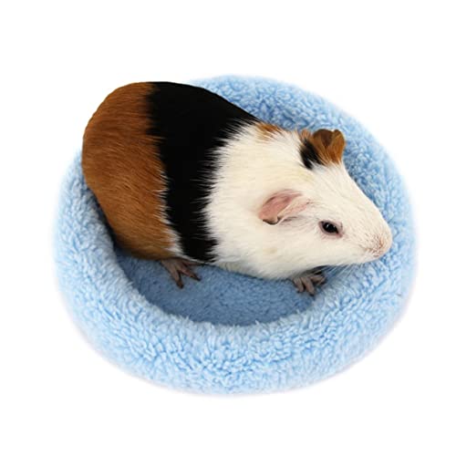 Milisten Hamster-Pad-Bett hamsterbett Hamster Bed Pet mat Pet Cushion Guinea-Bett Futter für Meerschweinchen Igel Bett Hamstermatte Hamster Pad Haustier warme Unterlage Schlafkissen von Milisten