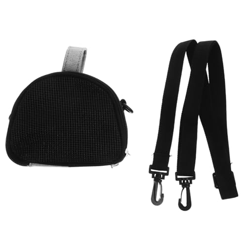 Milisten Hamster Rucksack Meerschweinchen Träger Kaninchen Tragetasche Hasen-reiseträger Schlangenträger Kleintierkoffer Reisekäfig Für Ratten Vogel Rucksack Oxford-Stoff Dark Grey von Milisten