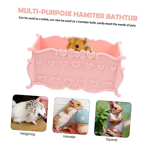 Milisten Hamster Sandbad Badewanne aus Premium Kunststoff mit Rutschfestem Boden Langlebig und Geeignet für Hamster Chinchilla und Kleintiere Haustierbad Zubehör Milisten Hamster Sandbad Badewanne aus Premium Kunststoff mit Rutschfestem Boden Langlebig und Geeignet für Hamster Chinchilla und Kleintiere Haustierbad Zubehör von Milisten