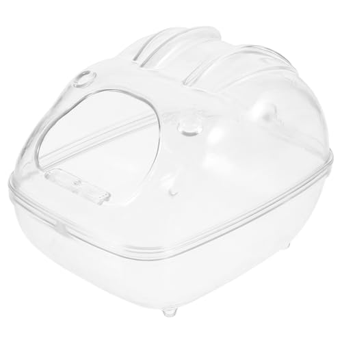 Milisten Hamster Sandbadewanne aus Transparent zu Reinigen für Hamster Meerschweinchen Chinchillas Multifunktions Badewanne und Katzentoilette Kleintier Badebox Milisten Hamster Sandbadewanne aus Transparent zu Reinigen für Hamster Meerschweinchen Chinchillas Multifunktions Badewanne und Katzentoilette Kleintier Badebox von Milisten