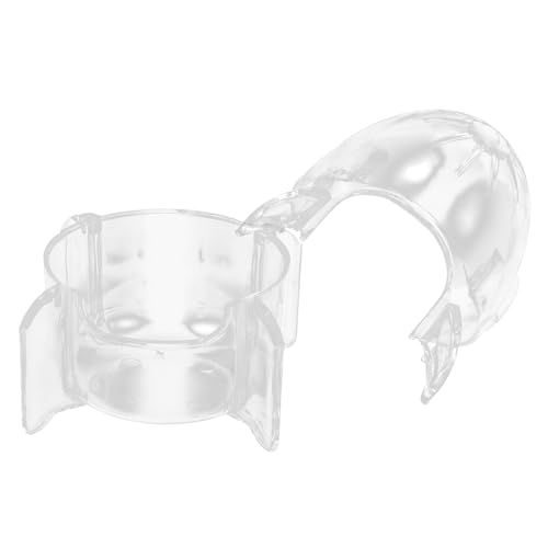 Milisten Hamster Toilette und Sand Badebox für Kleine Haustiere Transparentes Design Langlebige Kunststoffkonstruktion für Hamster und Rennmäuse Einfache und Sandwechsel von Milisten