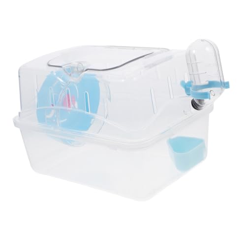 Milisten Hamster Transportbox Transparent aus Acryl Sicherer Kleintierkäfig für Meerschweinchen Mäuse und Kleine Tiere Leicht zu Reinigen Tragbar und Kompakt für Unterwegs Milisten Hamster Transportbox Transparent aus Acryl Sicherer Kleintierkäfig für Meerschweinchen Mäuse und Kleine Tiere Leicht zu Reinigen Tragbar und Kompakt für Unterwegs von Milisten