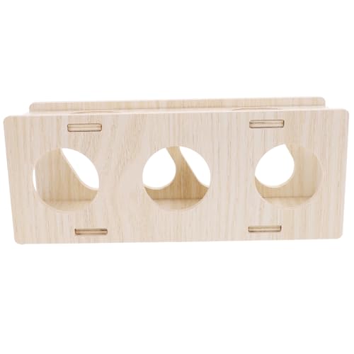 Milisten Hamster Tunnel aus Natürlichem Holz Stabiles Versteck für Hamster und Meerschweinchen Langlebig Fördert Bewegung und Unterhaltung im Kleintierkäfig Milisten Hamster Tunnel aus Natürlichem Holz Stabiles Versteck für Hamster und Meerschweinchen Langlebig Fördert Bewegung und Unterhaltung im Kleintierkäfig von Milisten