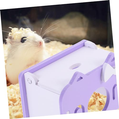Milisten Hamster Versteck Haus Kleintier Schlafhöhle und Robustes Langlebiges Haustier Versteck für Hamster Meerschweinchen und Ratten Jahreszeiten Geeignet Kleines Hideout von Milisten