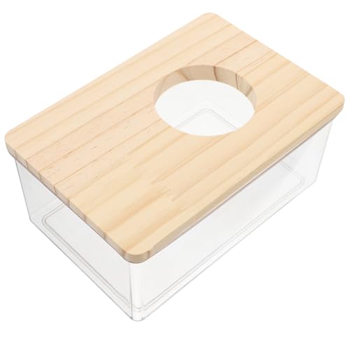 Milisten Hamsterbad Hamster Toilette transparenter Hamsterkäfig Bartagamen-Badewanne Zuckergleiter Hamsterkäfig aus Holz Kleiner Tierkäfig Frettchenbadewanne das Haustier Milisten Hamsterbad Hamster Toilette transparenter Hamsterkäfig Bartagamen-Badewanne Zuckergleiter Hamsterkäfig aus Holz Kleiner Tierkäfig Frettchenbadewanne das Haustier von Milisten