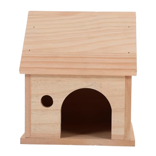 Milisten Hölzernes Hamsterversteck Lebensraum Für Meerschweinchen Kleintierversteck Burg Lebensraum Versteck Milisten Hölzernes Hamsterversteck Lebensraum Für Meerschweinchen Kleintierversteck Burg Lebensraum Versteck von Milisten