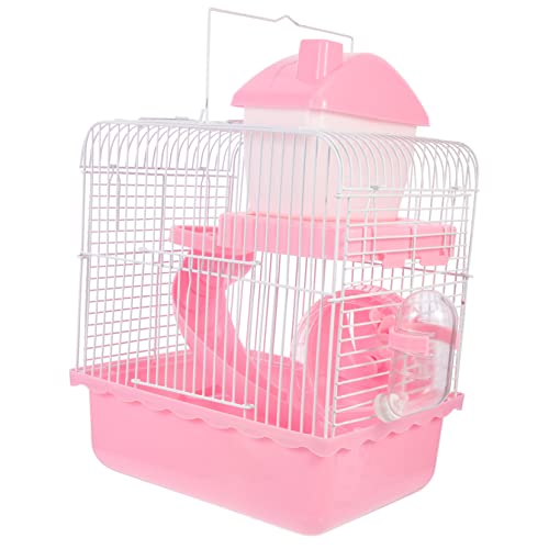 Milisten Hamsterkäfig Hamster käfig Hamster cage Toys for small Animals Hamsternest nagerhaus Einstreu für Hamster Hamsterversteck haustiervilla kleines Haustierhäuschen Abs Rosa Milisten Hamsterkäfig Hamster käfig Hamster cage Toys for small Animals Hamsternest nagerhaus Einstreu für Hamster Hamsterversteck haustiervilla kleines Haustierhäuschen Abs Rosa von Milisten