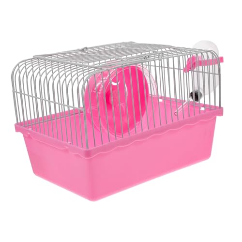 Milisten Reise-hamsterkäfig Mit Tragegriff Tragbare Transportbox Für Kleine Tiere Inklusive Wasserspender Und Zubehör Für Hamster Chinchillas Und Vögel Milisten Reise-hamsterkäfig Mit Tragegriff Tragbare Transportbox Für Kleine Tiere Inklusive Wasserspender Und Zubehör Für Hamster Chinchillas Und Vögel von Milisten