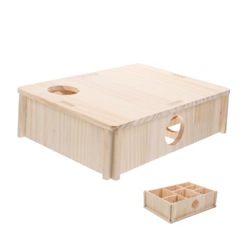 Milisten Hamsterlabyrinth Spielplatz mit Breitem Design Sicheres Versteckhaus für Hamster und Chinchillas für Fördert Aktivitäten und Unterhaltung Milisten Hamsterlabyrinth Spielplatz mit Breitem Design Sicheres Versteckhaus für Hamster und Chinchillas für Fördert Aktivitäten und Unterhaltung von Milisten
