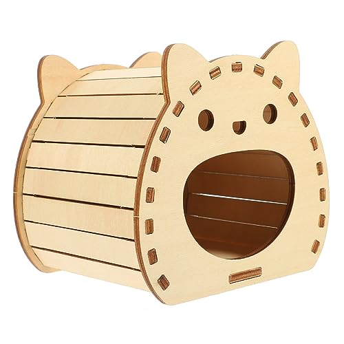 Milisten Hamsternest- Hamsterhaus Hütte Verstecken Hamster -versteck Hamster-verstecknest Haustier Schlafhaus Kleines Hamsterversteck Nest Tunnel Hölzern Milisten Hamsternest- Hamsterhaus Hütte Verstecken Hamster -versteck Hamster-verstecknest Haustier Schlafhaus Kleines Hamsterversteck Nest Tunnel Hölzern von Milisten