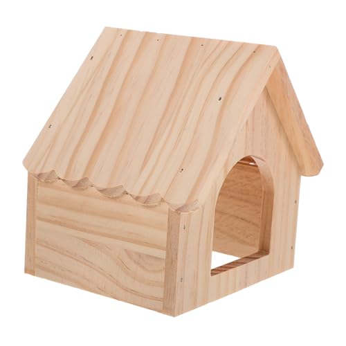 Milisten Holzversteck Für Meerschweinchen Bett Versteck Spielzeug Zubehör Holz Milisten Holzversteck Für Meerschweinchen Bett Versteck Spielzeug Zubehör Holz von Milisten