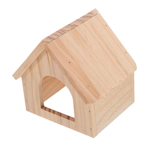 Milisten Haustier-versteck Meerschweinchen-Haus Hölzernes Hamsterhaus Versteck Plattform Spielzeug Milisten Haustier-versteck Meerschweinchen-Haus Hölzernes Hamsterhaus Versteck Plattform Spielzeug von Milisten
